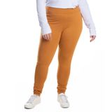 Calca Legging Ponto Roma Secret Glam Marrom Plus G1