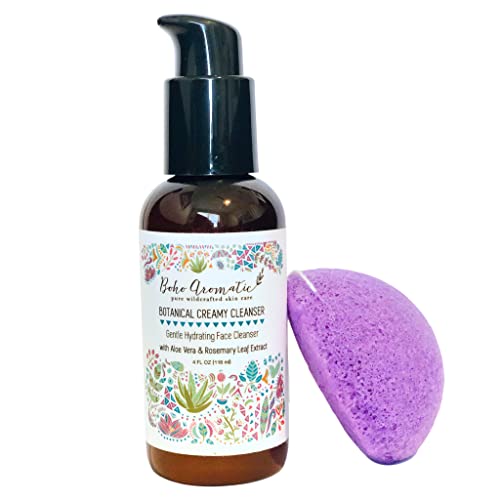 Boho Aromático  Creme Botânico Face Cleanser E Konjac S