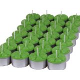 Velas Aromáticas De Eucalipto Cor Verde 12 Unidades Rechaud