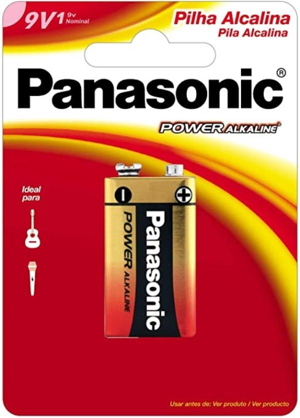 Bateria Panasonic Alcalina - Power 9V