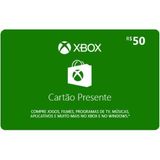 Gift Card Digital Xbox Cash 2022 50BRL