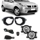 Kit Farol De Milha Neblina Renault Sandero 2007/2011