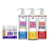 Kit Encaracolando Juba Shampoo Condicionador E Mascara 500g