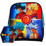 Lancheira Escolar Térmica Dragon Ball Super Db3162l Azul