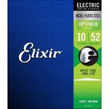 Encordoamento 010 Light Heavy Guitarra Optiweb Elixir