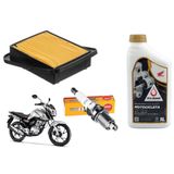 Filtro Ar Vela Oleo Honda Titan Fan 125 150 160 2014 A 2022