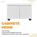 Gabinete Armario Armarinho Balcão De Banheiro Gaveteiro 80cm