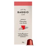 Café Cápsula Baggio Aromas Chocolate Com Avelã 50g 10caps