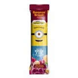 Barra De Fruta Banana Brasil Kids Minions Sabor Banana E Uva Zero 22g