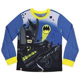 Lego Batman Boys 2-piece Poliéster Pijama Set, Manga Comprida