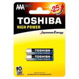 Pilha Alcalina Toshiba Aaa 1.5v Lr03gcp X2 Unidades Japanese Energy