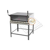 Kit - Forno Assador Refratário Gás Prp-900g + Grade Extra + Kit Gás - Progás