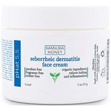 Creme Dermatite Seborreico Com Mel De Manuka, Óleo De Coco E Aloe Vera - Creme De Coceira Facial E Corporal Hidratante Para Pele Sensível