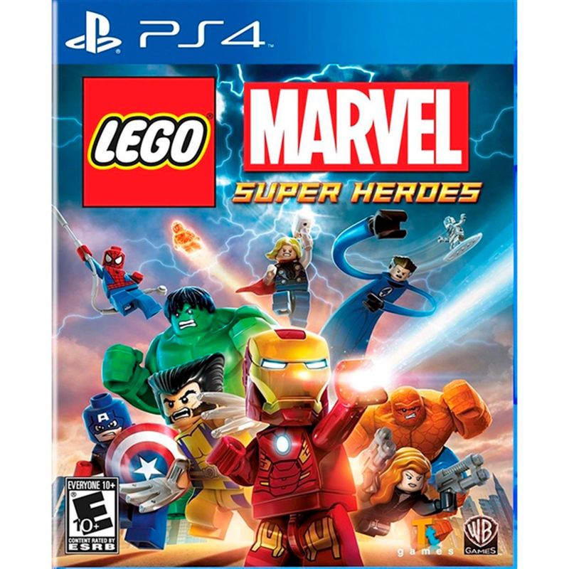 Jogo Lego Marvel Super Heroes Hits - Playstation 4 - Warner Bros Interactive Entertainment