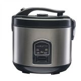 Panela de Arroz e Legumes Elétrica Inox 10 Xícaras Agratto 220V Prata