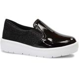 Tenis Iate Slip On Infantil Menina Feminino Casual Moda 11.84 Cor:preto,tamanho:24