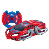 Carro Controle Remoto 7 Funções Web Crasher Spider Man - Candide