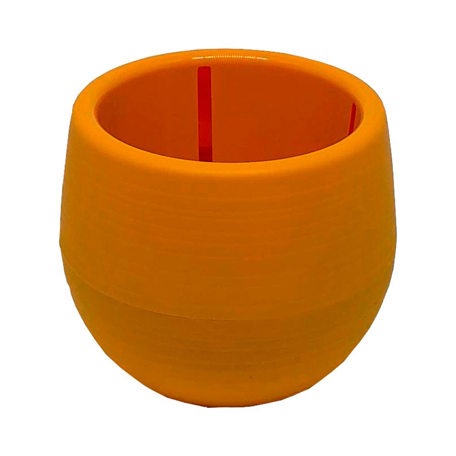 Vaso All Garden Baby Ball Flat Amarelo Para Jardim