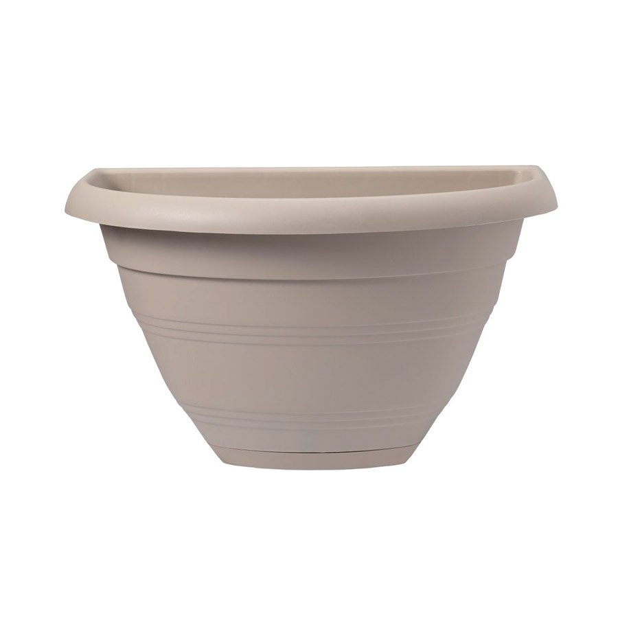 Vaso West Garden Porto De Parede Com Prato Nude