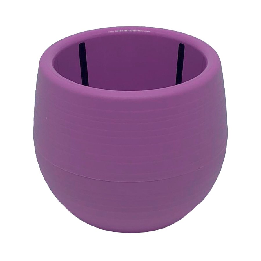 Vaso All Garden Baby Ball Flat Lilás Para Jardim