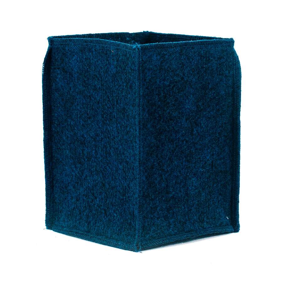 Vaso Yes, We Grow Smartpot Retangular Azul  - Tamanho P