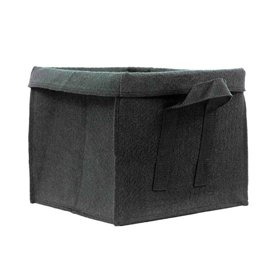 Vaso Yes, We Grow Smartpot Retangular Preto - Tamanho G