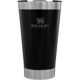 Stanley Copo Térmico Para Cerveja Com Tampa Em Inox 473ml Stanley Preto