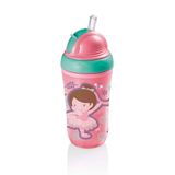 Copo Térmico com Canudo de Silicone Cool Menina BB035 Multikids Baby