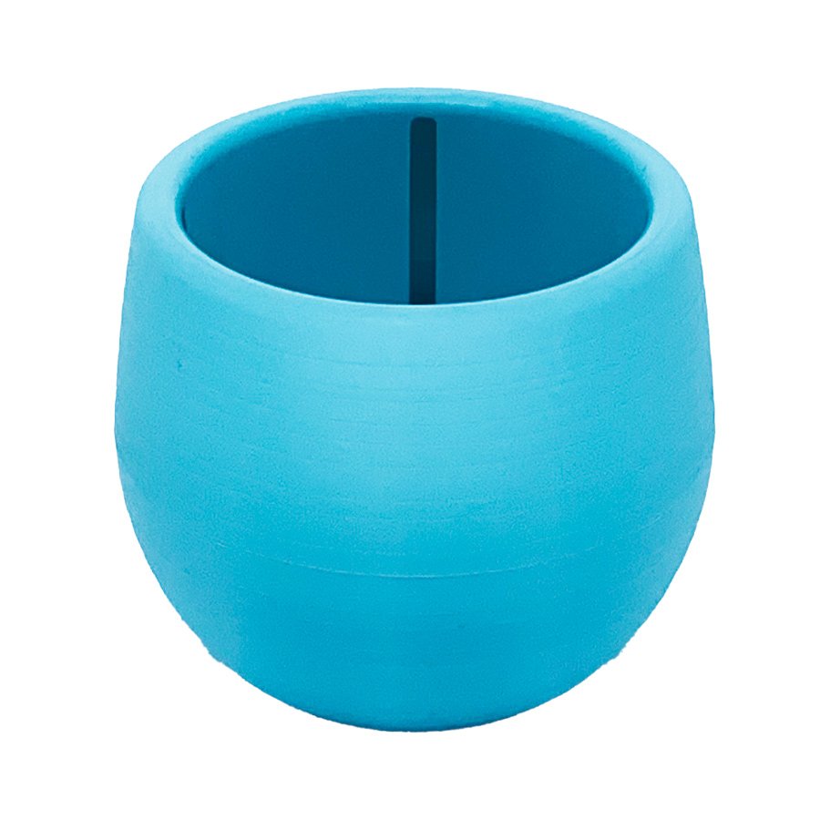 Vaso All Garden Baby Ball Flat Azul Claro Para Jardim