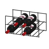 Adega Tipo Nicho Aramado Para 8 Garrafas  Mod. 4L X 2A