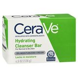 Barra De Limpeza Hidratante Cerave 4,5 Onças Da Cerave (pacote Com 4)
