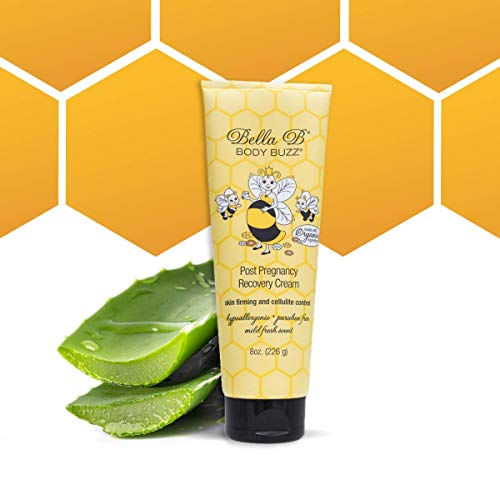 Bella B Body Buzz Cream - Creme De Celulite - Creme De Firmamento Da Pele Para A Gravidez - Creme Corporal Hidratante Profundo - Manteiga De