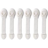 Fechaduras De Segurança À Prova De Crianças,6 Pacote Armário De Prova De Bebê Para Armários, Gavetas, Armário, Forno, Geladeira, Assento Do