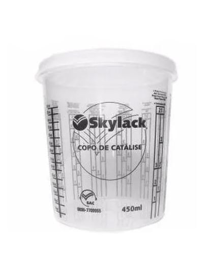 Kit Com 10 Copo De Catalise 450ml - Skylack