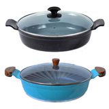 Jogo Frigideiras Antiaderente Em Cer�mica Javali 30cm N05