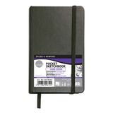 Caderneta Pocket Sketchbook Daler Rowney 8,9x14cm 72 Fls