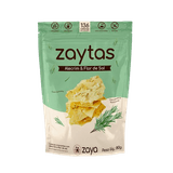 Kit 2x: Biscoito Zaytas Alecrim/flor Sal S/glúten Zaya 80g