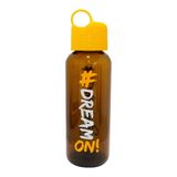 Garrafa De Água De Vidro Dream On 500ml - Casambiente R922008-amarelo