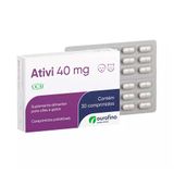 Suplemento Ativi 40 Mg Ouro Fino