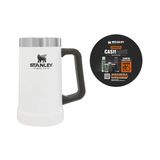 Caneca Térmica De Cerveja Stanley Branca 710ml