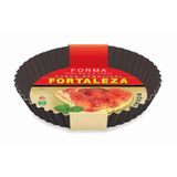 Forma P/ Bolo E Torta 24 C/ Fundo Removível Preta -fortaleza