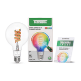 Lâmpada Led Smart Wi-fi Inteligente G95 Filamento 6w E27 Rgb Taschibra