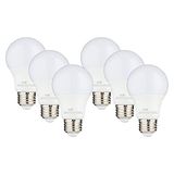 (6 Pacotes) Lâmpada Led A19 Kor 9w (equivalente A 60w), Ul Listada, 5000k (bright White Daylight), 800 Lumens, Non-dimmable, Lâmpadas De S