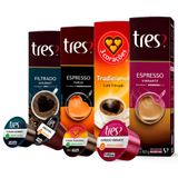 Kit 4 Café Três Corações - 40 Cápsulas