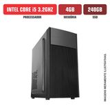 Computador  Spread Corp Intel Core I5 4gb Ssd 240gb Windows 10