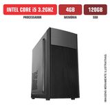 Computador Spread Corp Intel Core I5 4gb Ssd 120gb Windows 10