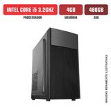 Computador  Spread Corp Intel Core I5 4gb Ssd 480gb Windows 10