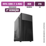 Computador  Spread Corp Intel Core I7-2600 8gb Hd 2tb Windows 10