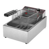 Fritador Cuba Elétrico de Mesa 3L Óleo Metalcubas 110v