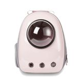 Mochila bolsa pet gato cachorro cães astronauta upgrade Rosa